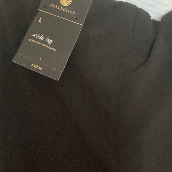 JM Collection Black Wide Leg Pants - Picture 4 of 12